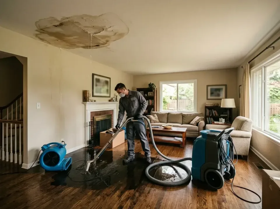 attic-pipe-burst-ceiling-drip-008 — frequently asked questions, Water Damage Restoration & Carpet Care in Oakdale, NY